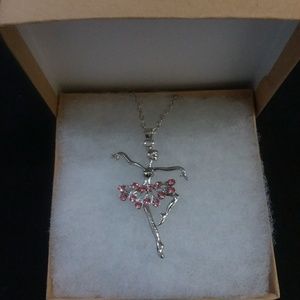 Ballerina Dancer Necklace